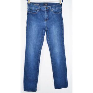NYDJ Los Angeles Marilyn Straight Jeans Blue Size 10